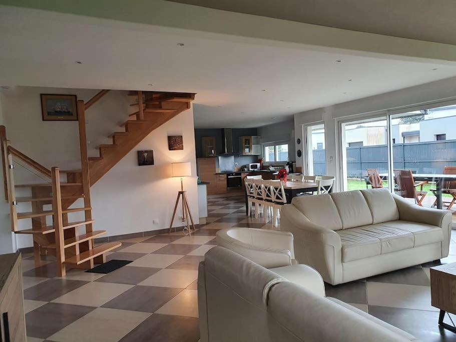 Maison Spacieuse Et Lumineuse A 2Mns Des Plages Locquirec Luaran gambar